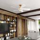 Vaxcel Redmond 52" Integrated LED Ceiling Fan in Satin Brass, , large