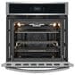 Frigidaire Gallery 2-Piece Kitchen Package with 27" Single Electric Wall Oven and 30" Electric Cooktop in Stainless Steel, , large