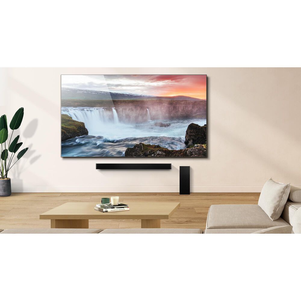 Hisense 50" Class QD6 Series QLED 4K UHD - Smart Vidaa TV with 2.1 Channel Soundbar System in Black, , large