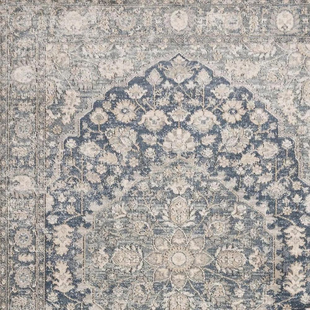 Loloi II Teagan TEA-01 3&#39;4&quot; x 5&#39;7&quot; Denim and Mist Area Rug, , large