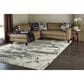 Nourison Maxell 9"3" x 12"9" Ivory and Grey Area Rug, , large