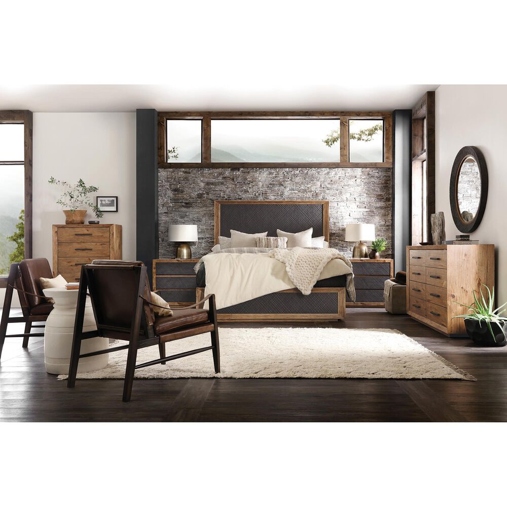Hooker Furniture Big Sky 3-Drawer Bachelor Chest in Vintage Natural, , large