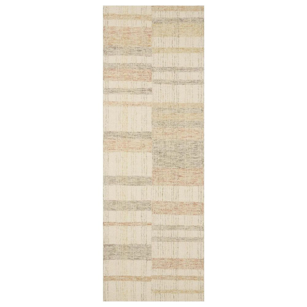 Chris Loves Julia x Loloi Chris 2" x 5" Natural and Multicolor Area Rug, , large