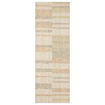 Chris Loves Julia x Loloi Chris 2" x 5" Natural and Multicolor Area Rug, , large