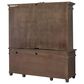Wycliff Bay Carson Credenza Desk with Hutch in Weathered Dove, , large