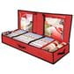 HOMLUX 40" Christmas Wrapping Paper Storage Organizer in Red, , large