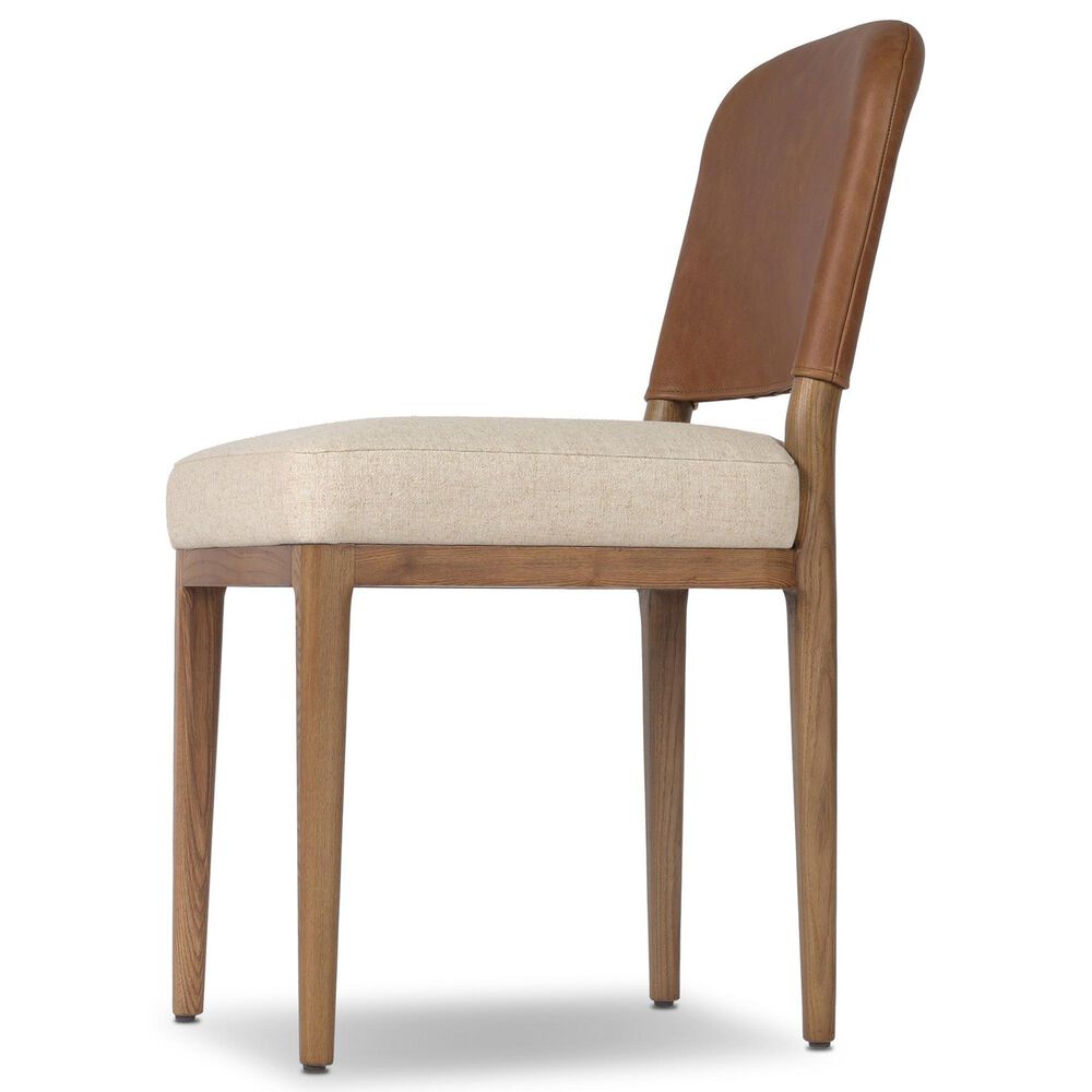 Four Hands Ryver Side Chair in Toasted Ash Solid, , large