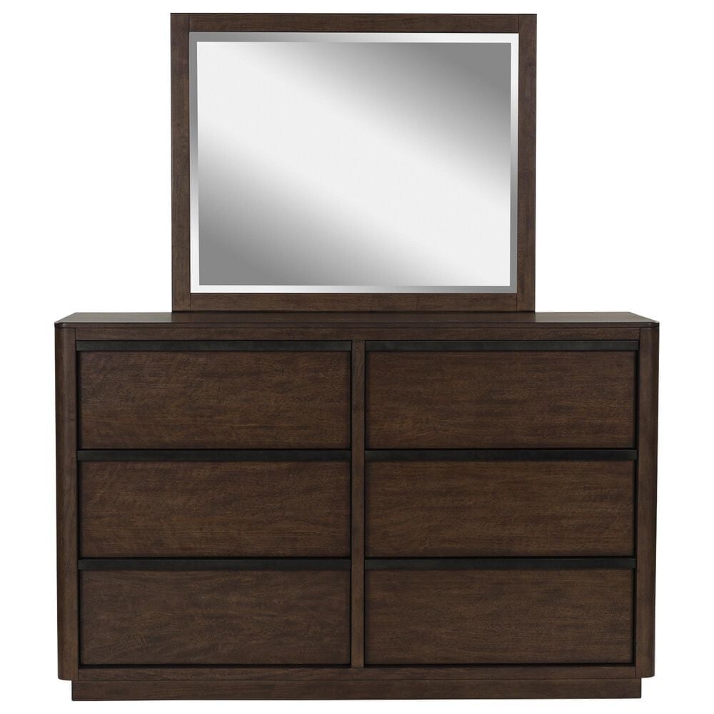 Millenium Dilenno 4-Piece Queen Canopy Bedroom Set in Dark Brown, , large