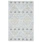 Safavieh Micro-Loop 3" x 5" Ivory and Grey Area Rug, , large
