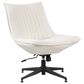 Impressions Vanity Lisa Vanity Chair with Cream Cushion in Black, , large