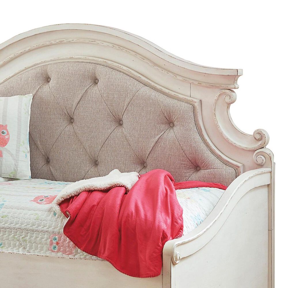 Signature Design by Ashley Realyn Twin Daybed in Chipped White and Brown, , large