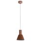 Golden Lighting Faroe 8" 1-Light LED Pendant in Coffee and Black, , large