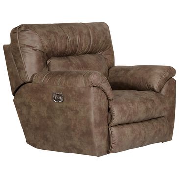 Catnapper Hollins Power Wall Away Recliner in Coffee, , large