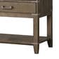 Lexora Home Norwalk 84" Double Bathroom Vanity in Grey Oak with White Carrara Marble Top and Rectangle Sink, , large