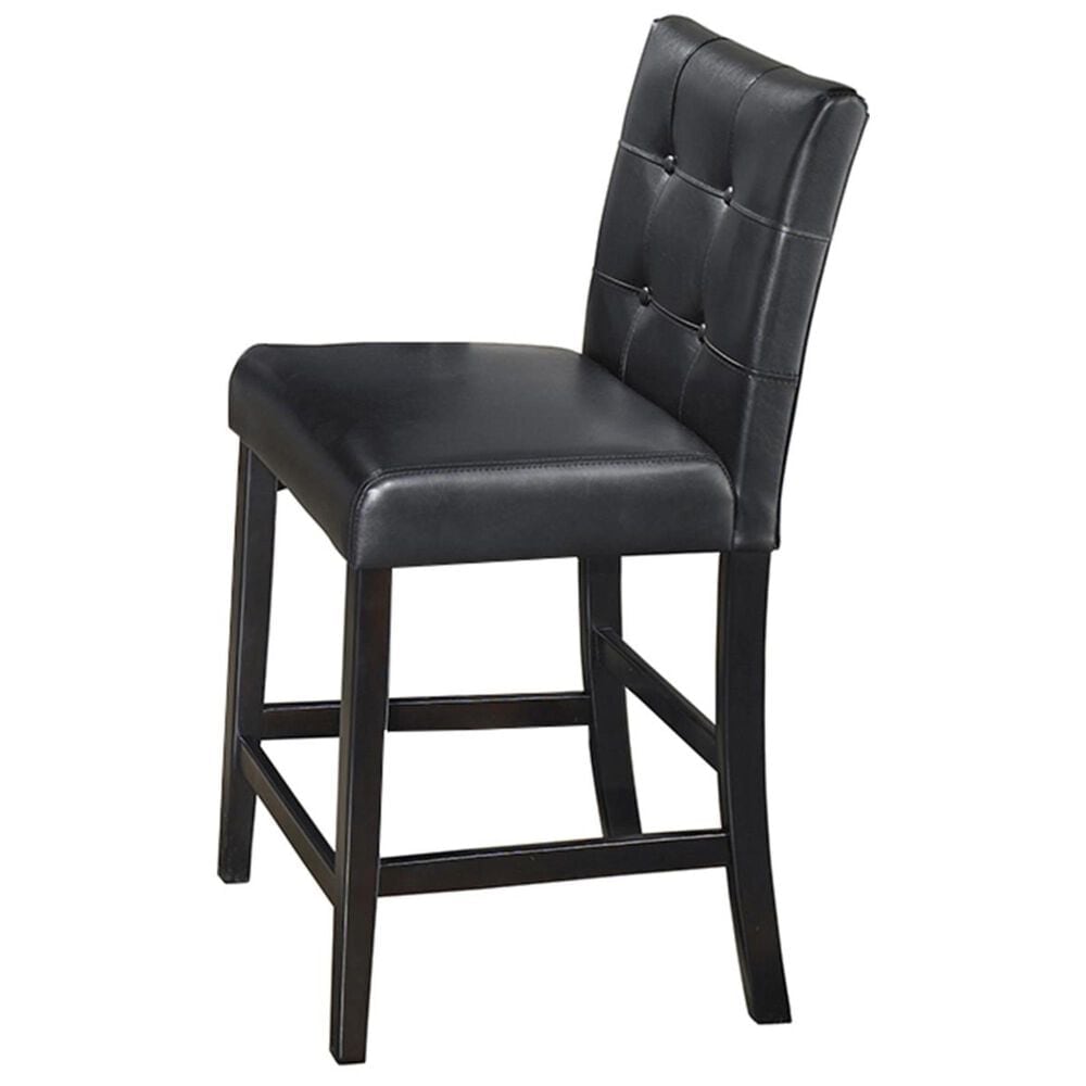 Ashley Maysville 5-Piece Counter Height Dining Set in Black, , large