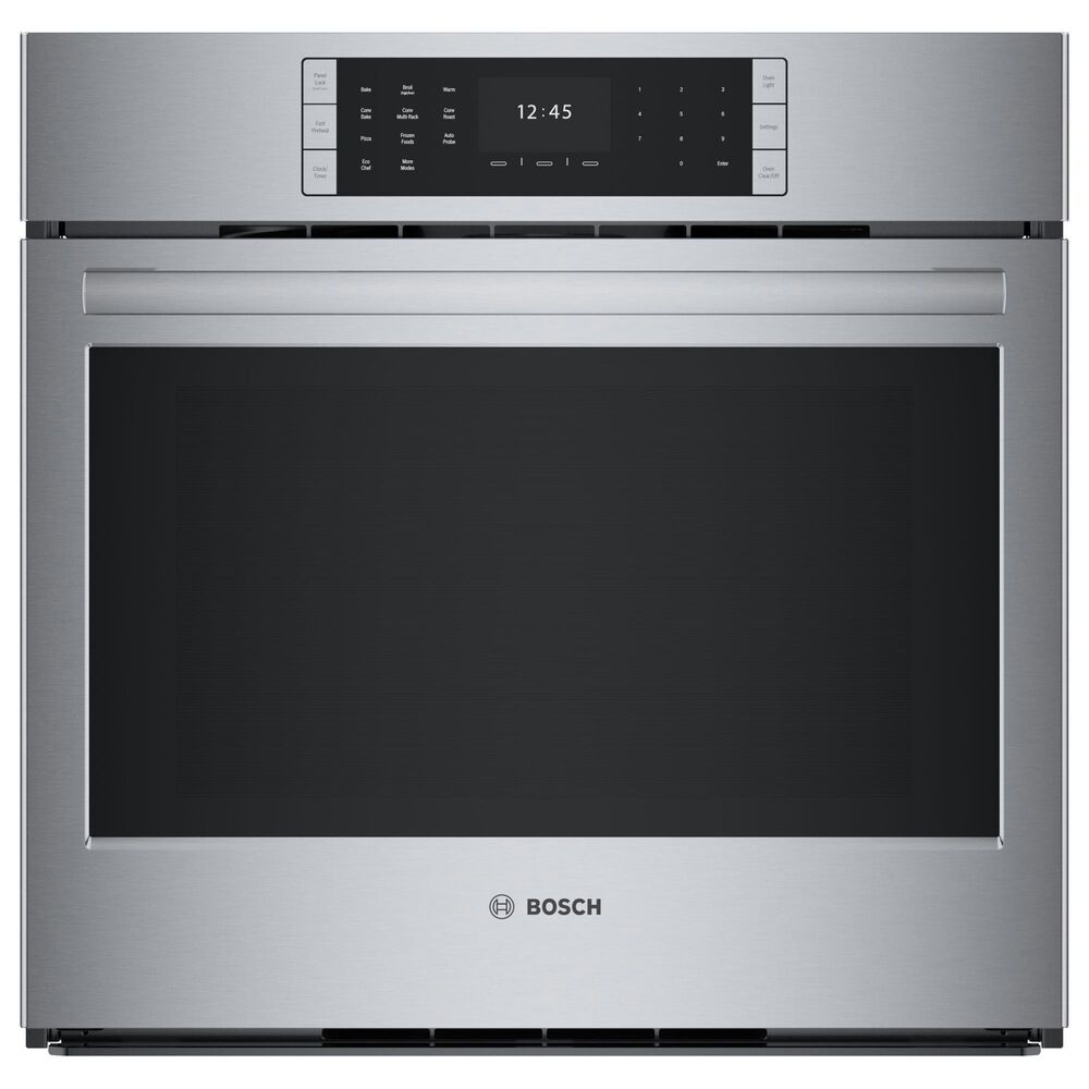 Bosch Benchmark 30" Built-In Single Electric Convection Wall Oven with TFT Touch Control in Stainless Steel, , large
