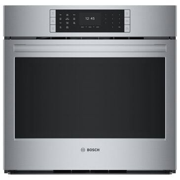 Bosch Benchmark 30" Built-In Single Electric Convection Wall Oven with TFT Touch Control in Stainless Steel, , large