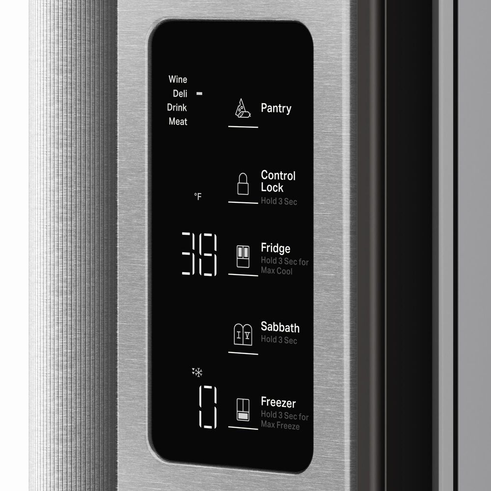 KitchenAid 25 Cu. Ft. Counter-Depth French Door Refrigerator in PrintShield Stainless, , large