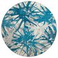 Dalyn Rug Company Brisbane 8" Round Cobalt Area Rug, , large