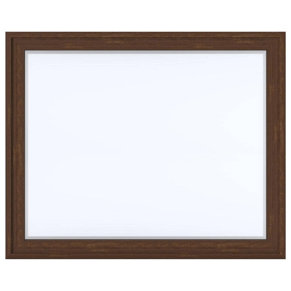 James Martin Vanities Addison 30" Rectangular Mirror in Mid Century Acacia, , large