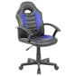 Rta Products Llc Kid"s Gaming and Student Racer Chair with Wheels in Black and Blue, , large