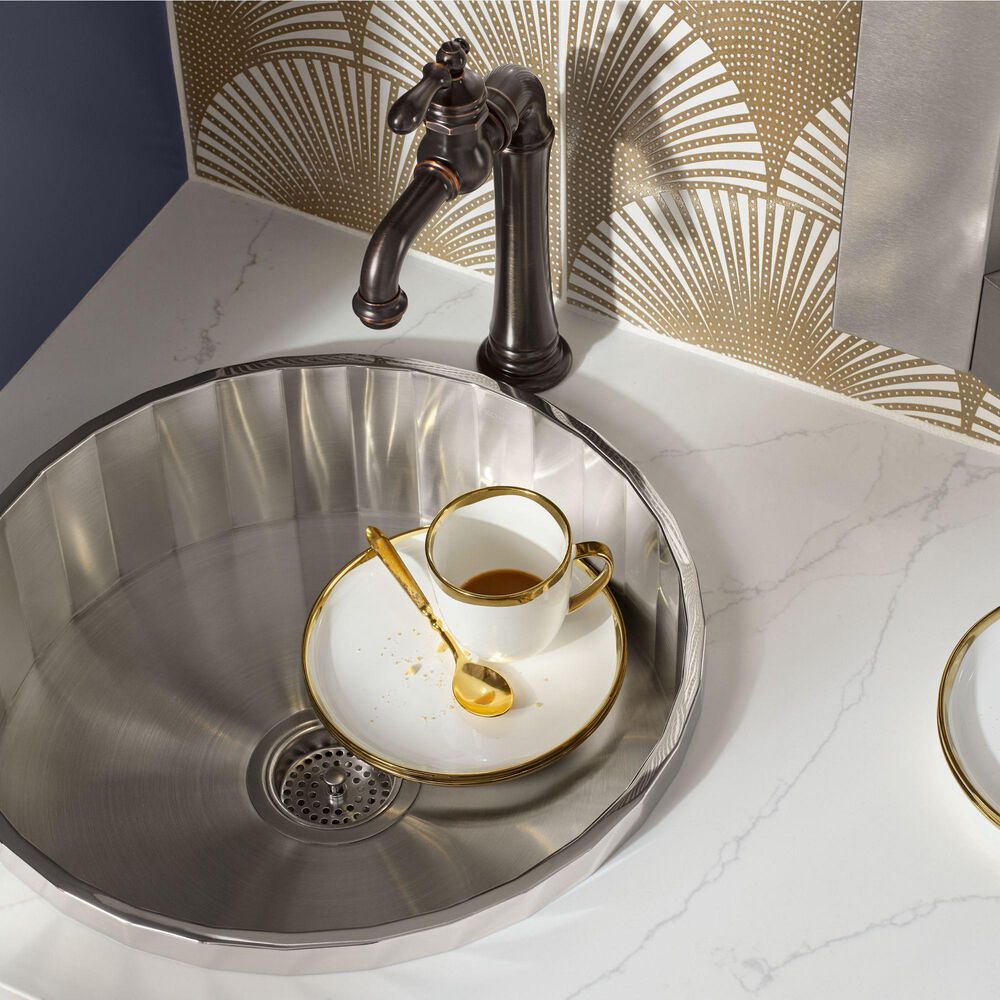 Kohler Brinx 18.75" Single Bowl Bar Sinks in Stainless Steel, , large