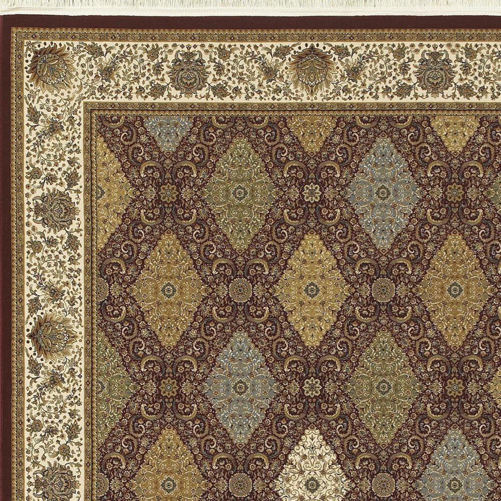 Oriental Weavers Masterpiece 530M 9&#39;10&quot; x 12&#39;10&quot; Brown Area Rug, , large