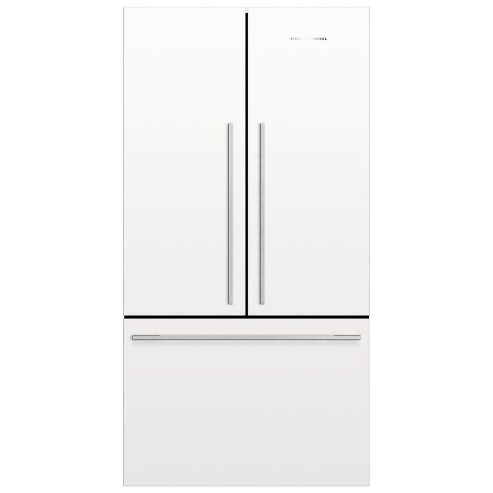 Fisher and Paykel 20.1 Cu. Ft. French Door Refrigerator in White with French Hinge , , large