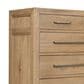 Hooker Furniture Driftwood 4-Piece King Panel Bedroom Set in Buckboard, , large