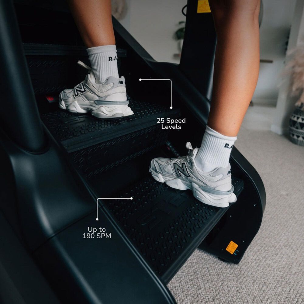 STEPR Pro Classic Stair Climber with LED Console in Black, , large