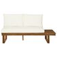 Linon Home Decor Skypark Outdoor Right Side Loveseat in Beige, , large
