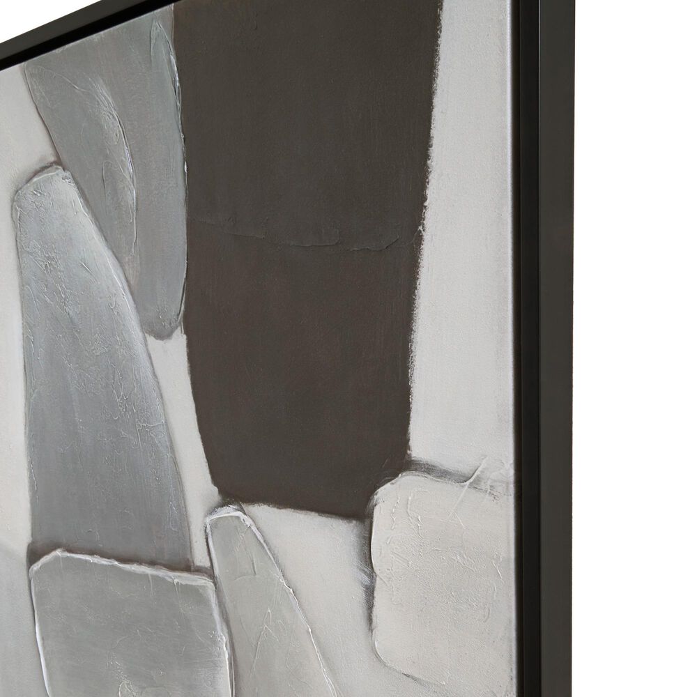 Ashley Adilson 36" x 60" Wall Art in White, Gray and Black, , large