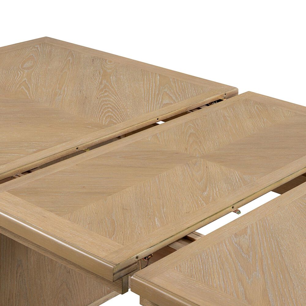 Furniture of America Virex Extendable 5-Piece Dining Table Set in Natural, , large