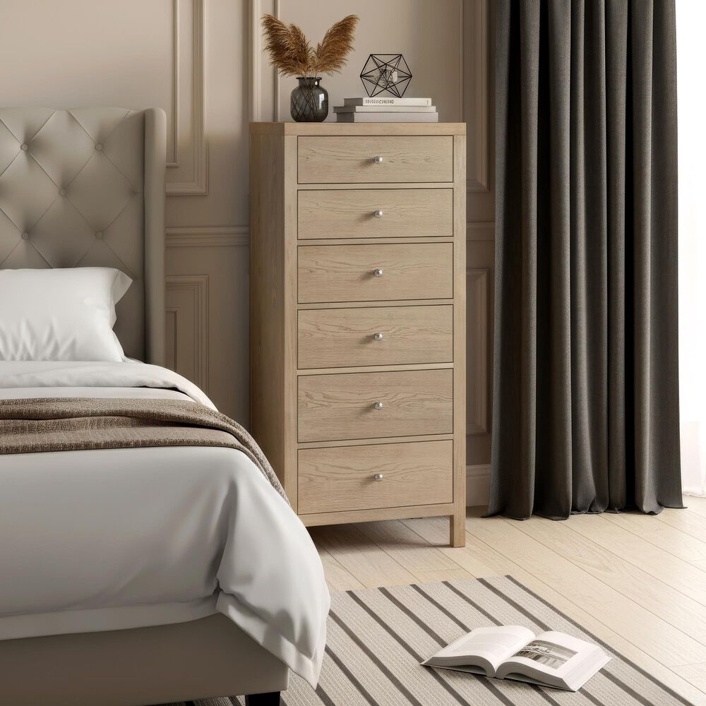 Butler Specialty Company Nora 6-Drawer Lingerie Chest in Light Oak, , large