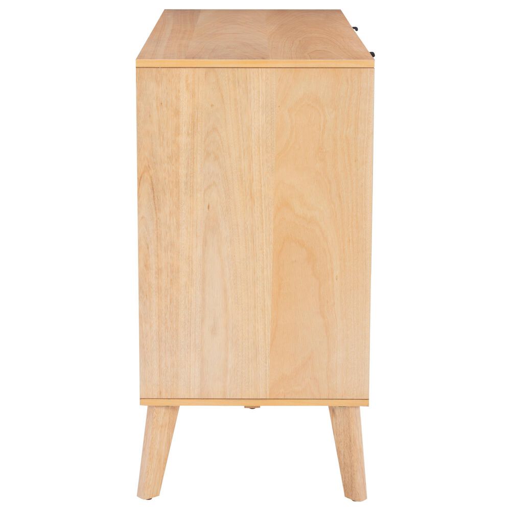 Linon Home Decor Collett 6-Drawer Dresser in Natural, , large