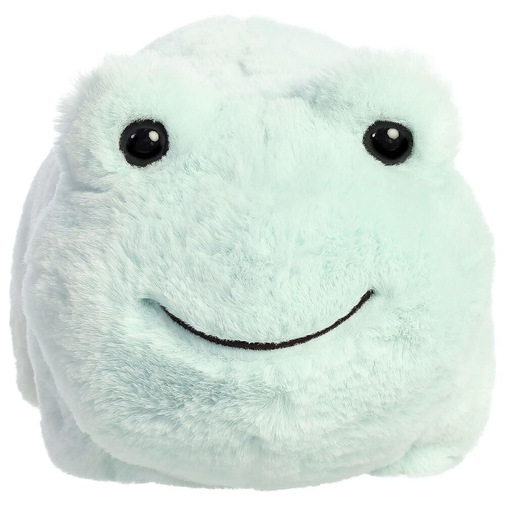 Aurora 10&quot; Friesia Frog Stuffed Animal in Pastel Blue, , large