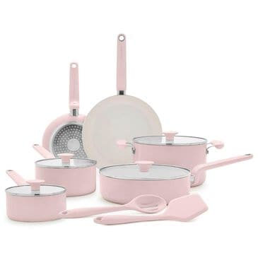 Green Pan Rio Advanced 12-Piece Cookware Set in Pink, , large