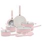 Green Pan Rio Advanced 12-Piece Cookware Set in Pink, , large