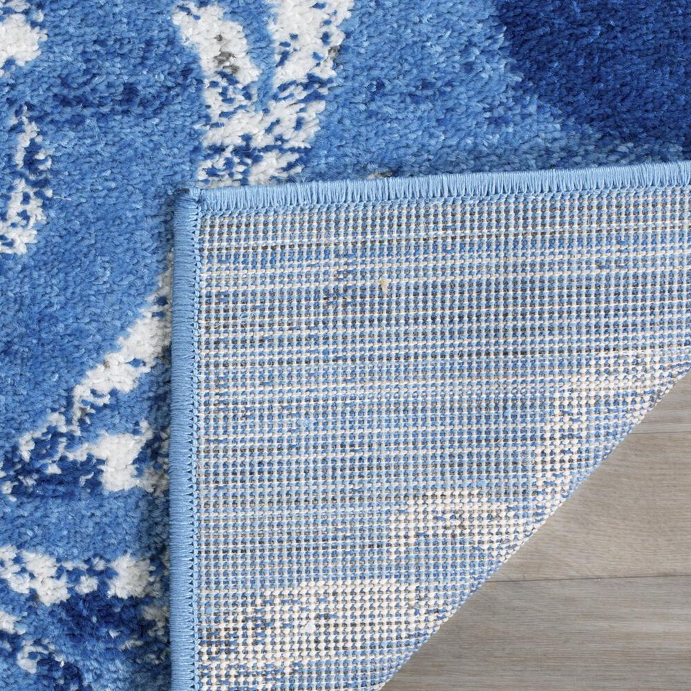 Safavieh Adirondack ADR114F-4SQ 4&#39; x 4&#39;  Light Blue/Dark Blue Square Rug, , large