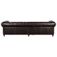 Vintage Furnishings Finn 118" Sofa in Valencia Dark Brown, , large