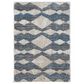 Feizy 39IFF Mynka Blue / Gray 7"11" x 10" Area Rug, , large
