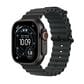 Apple Watch Ultra 3 (GPS+Cellular) 49mm Black Titanium Case with Black Ocean Band - Black - (2025)(Pre-Order), , large