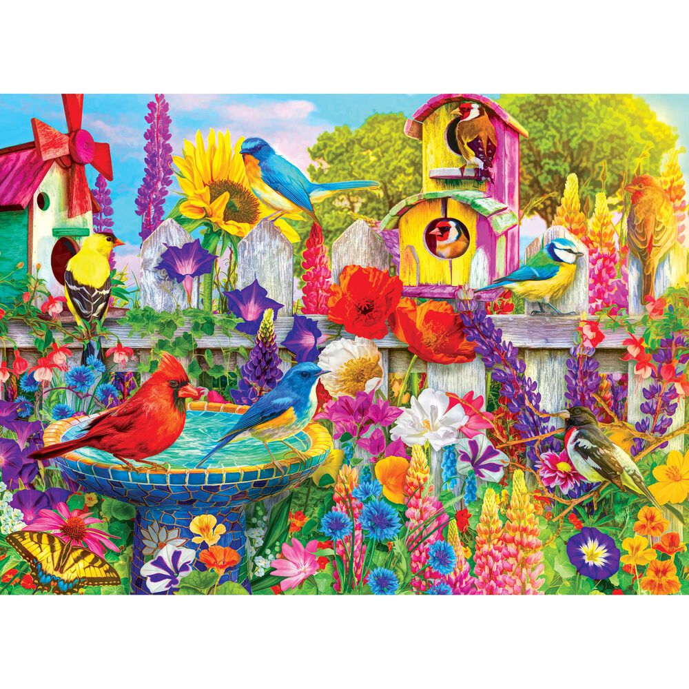 Cra-Z-Art 1000-Piece Bird Bath Garden by Lars Stewart, , large