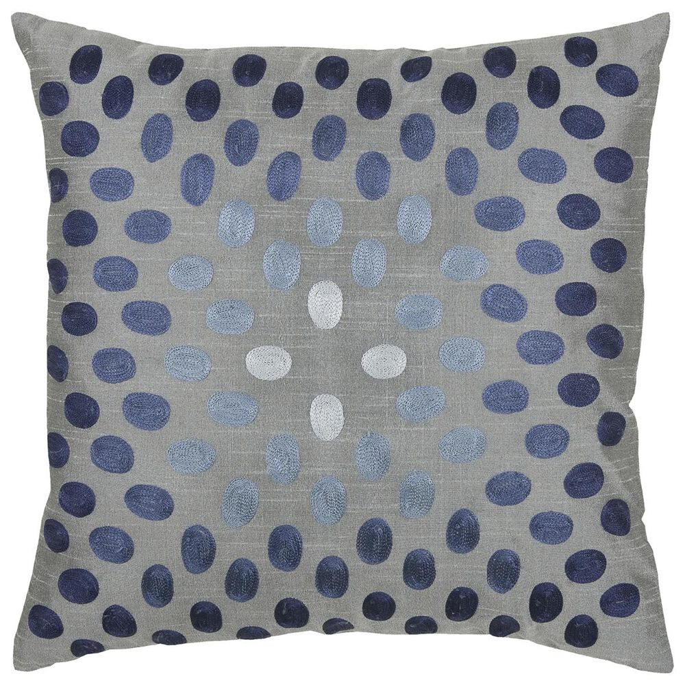 Rizzy Home 18" x 18" Ploy Fill Pillow in Blue, , large