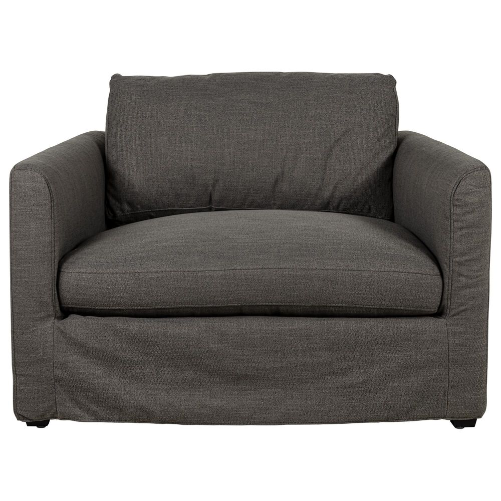 Interlochen Slip Cover Chair in Smoke Gray, , large