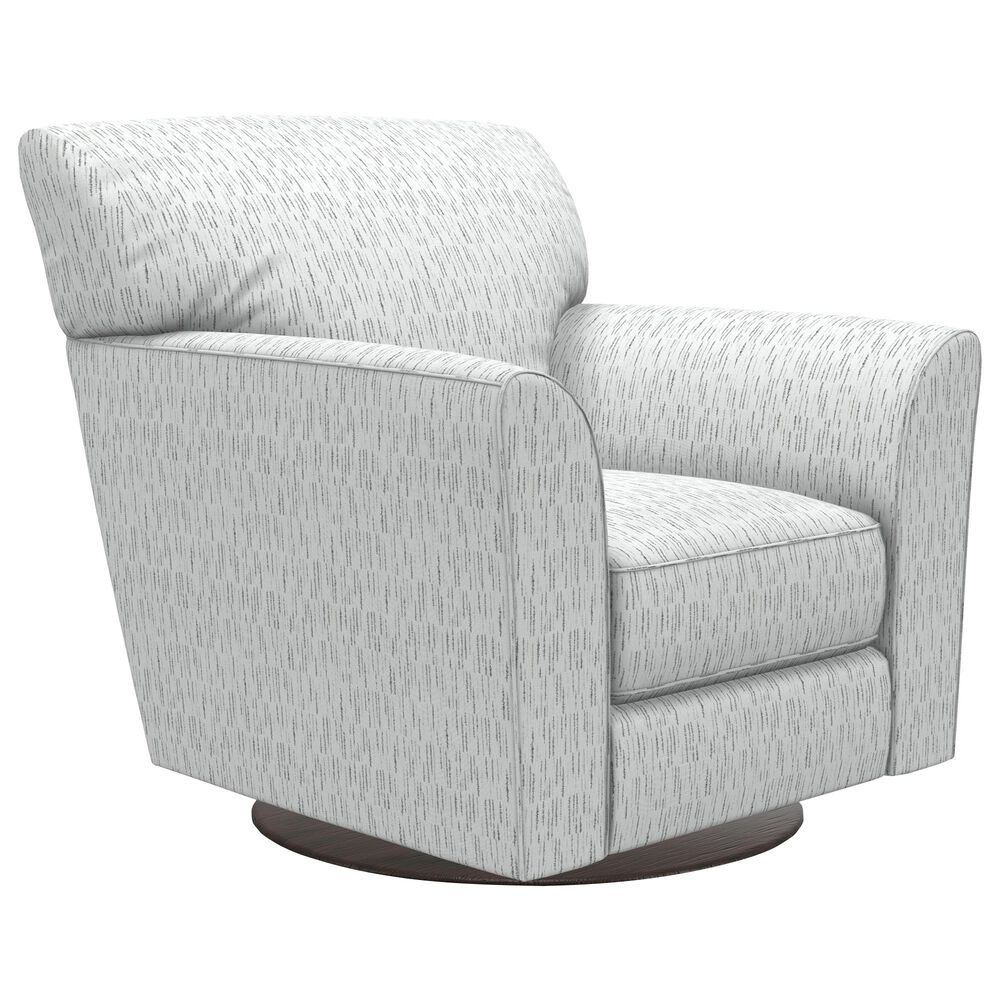 La-Z-Boy Allegra Swivel Glider Chair in Graphite, , large