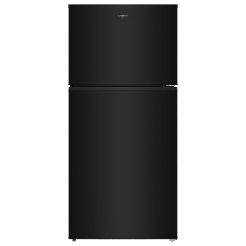 Whirlpool 19.3 Cu. Ft. Top Freezer Refrigerator with Total Coverage Cooling in Black, , large