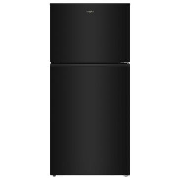 Whirlpool 19.3 Cu. Ft. Top Freezer Refrigerator with Total Coverage Cooling in Black, , large