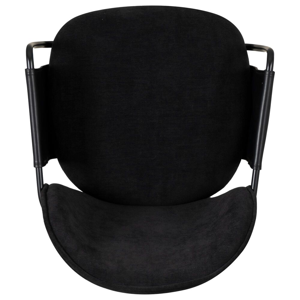 Linon Home Decor Karri Office Chair in Black, , large