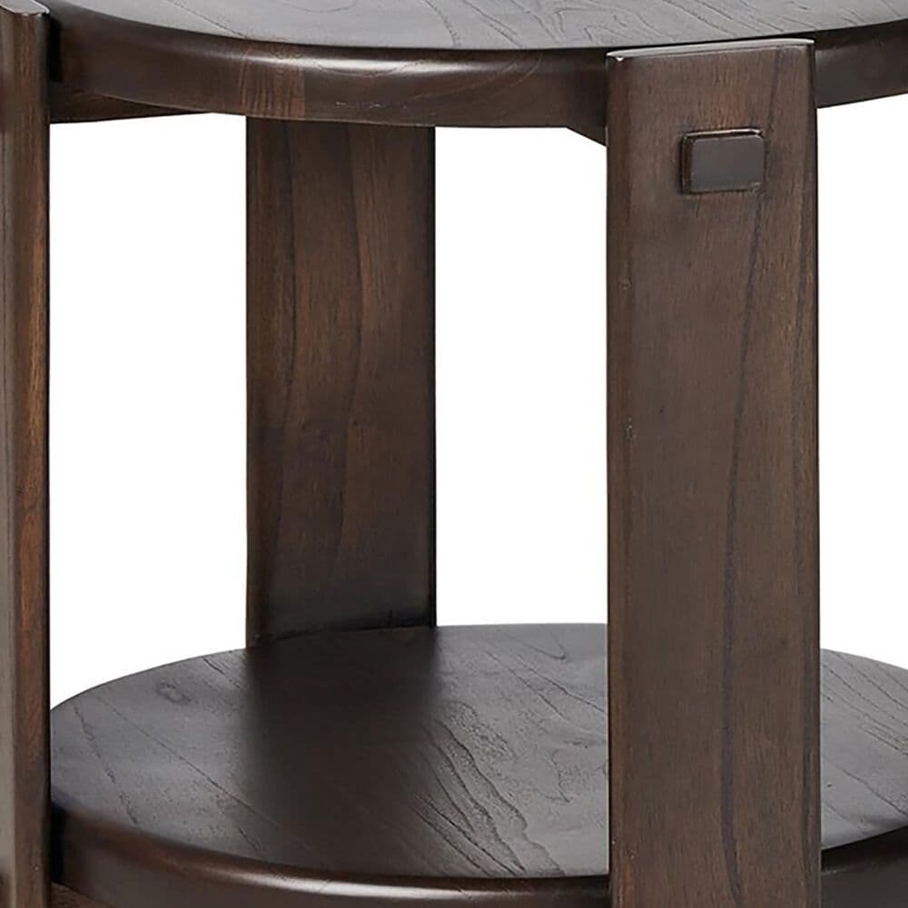 Four Hands Aidan End Table in Matte Brown Neem, , large